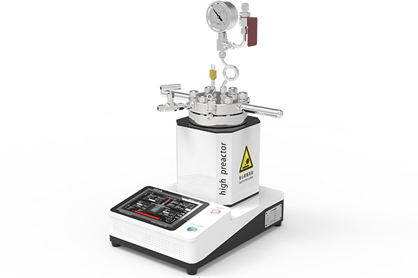 智能触摸屏款法兰磁子搅拌实验室微型反应釜样图